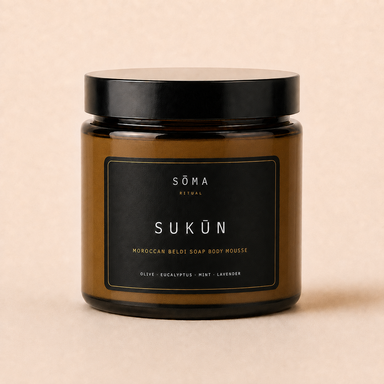 SUKŪN Moroccan beldi soap mousse